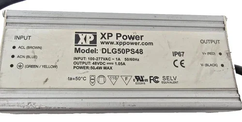 XP Power DLG50PS48 50W 48V Single Output LED Driver Power Supply — product image 2 of 5