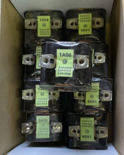 Allen Bradley 1A06 Contactor Coil 220V 60Hz / 208V 60Hz / 110V 25Hz - Lot of 9 — primary product image
