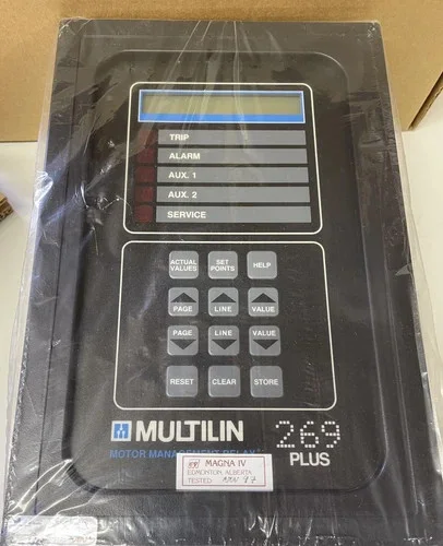 GE Multilin 269 Plus Motor Management Relay 269PLUS-10C-120 — primary product image