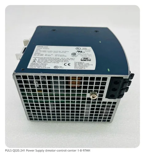 PULS DIMENSION QS20.241 480W 24V 20A DIN Rail Power Supply — product image 3 of 7