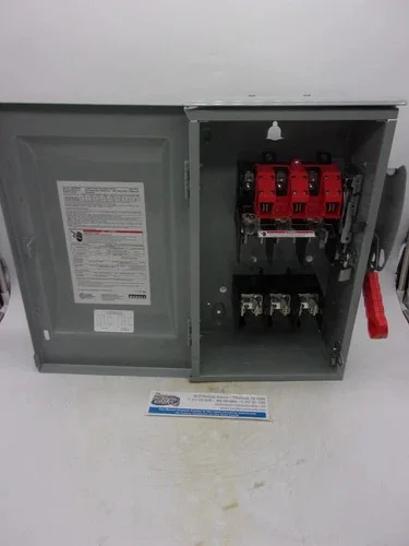 Murray HHN362AW Heavy Duty Safety Switch 60A 3P 600V Fusible NEMA 3R — product image 4 of 8