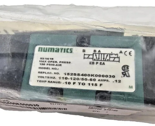 Numatics 152SS400K000030 Solenoid Air Control Valve — product image 3 of 6