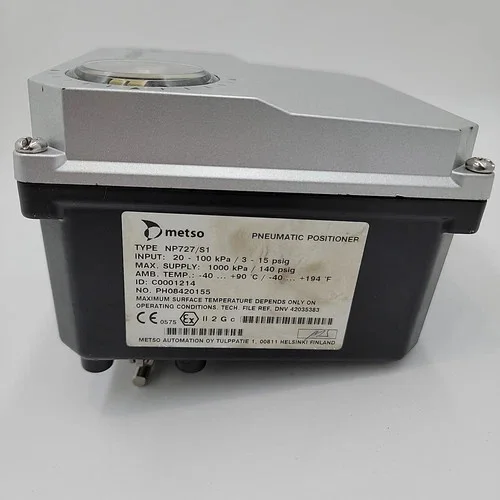 Metso Neles NP727/S1 Pneumatic Valve Positioner — product image 6 of 9