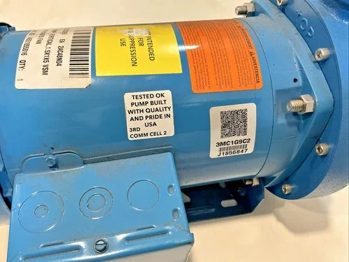 Goulds Centrifugal Pump 3MC1G9C2 2HP Vertical 1.5x1x5 VSM — product image 5 of 7