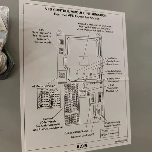 Eaton Enclosed DG1 Drive EGS0214D111AA0000 15HP — product image 9 of 12