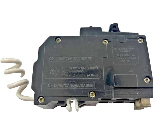 Square D QO220EPD 2-Pole 20A Circuit Breaker with Equipment Ground Fault Protection — product image 4 of 6