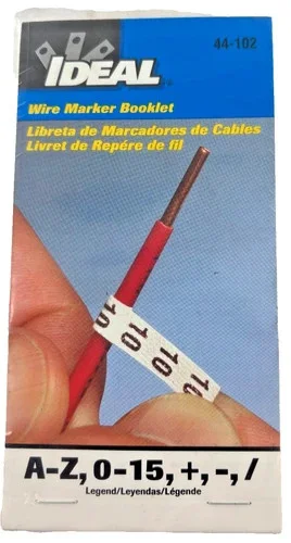 Ideal 44-102 Wire Marker Booklet — primary product image