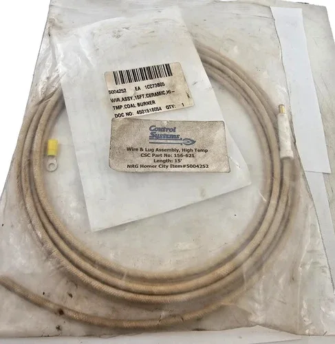 Control Systems 156-621 High-Temp Wire & Lug Assembly, 15 ft — primary product image
