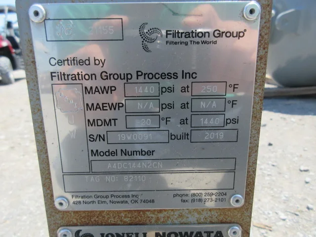 Filtration Group Nowata Dual Cartridge Filter Housing A4DC144N2CN — product image 4 of 8