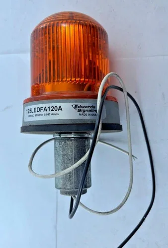 Edwards Signaling 125LEDFA120A Amber LED Flashing Beacon — product image 4 of 4