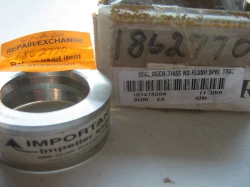 EnviroSeal SpiralTrac DI1875RI2762(316) Throat Bushing, 1.875" x 2.762", 316SS — primary product image