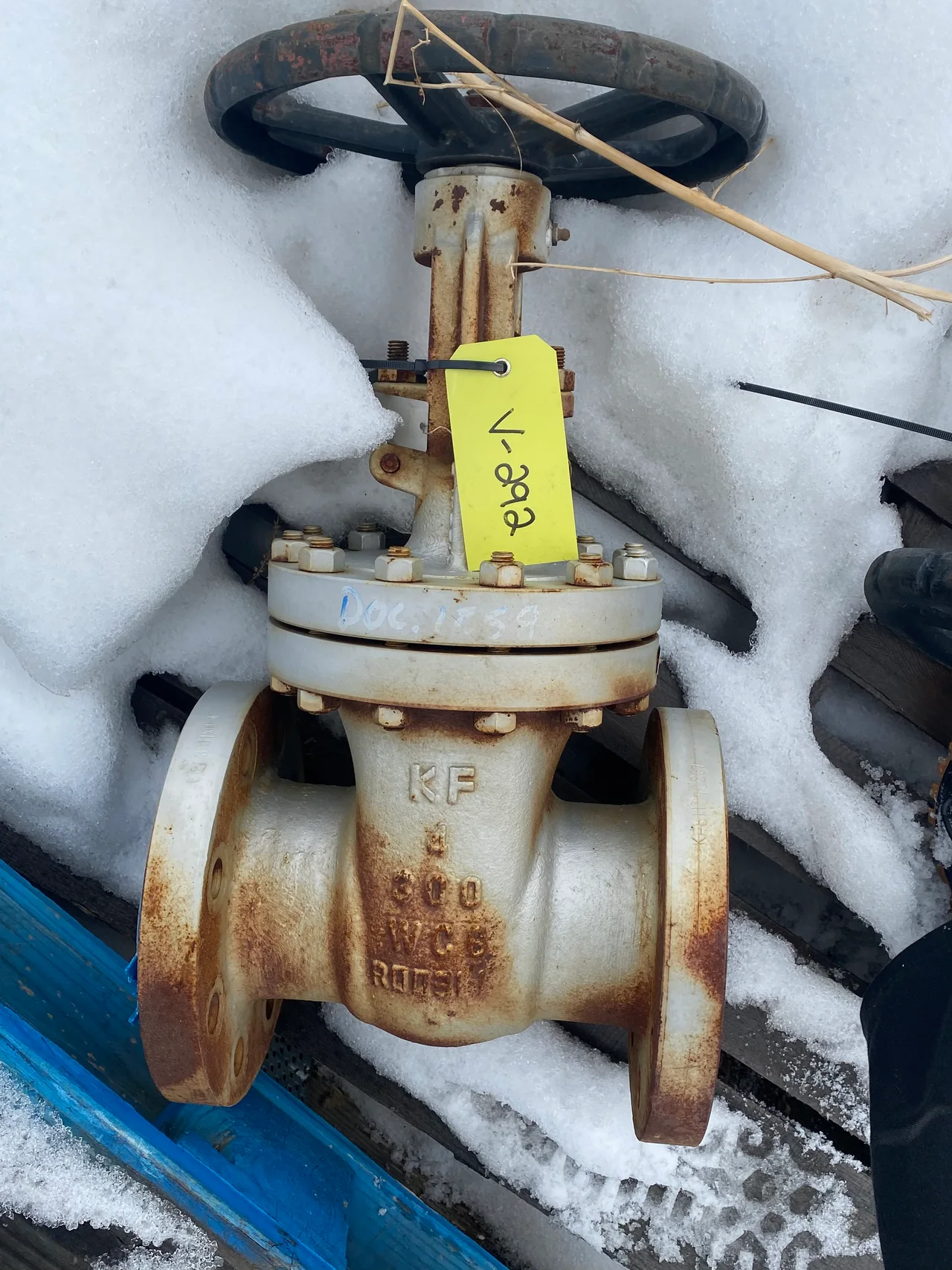 KF Industries 4-Inch Class 300 Flanged Gate Valve GA0301XU — product image 3 of 3