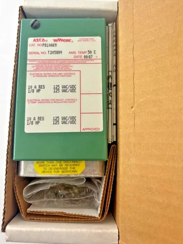 ASCO TriPoint General Purpose Pressure Switch PB10AKM — primary product image