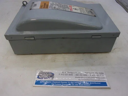 ITE JF422 Fusible Safety Switch, 3-Pole, 60A, 240V, NEMA 1 — product image 9 of 9