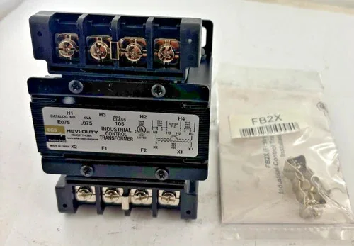 EGS Hevi-Duty E075 Industrial Control Transformer 75VA — primary product image