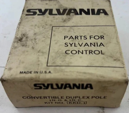 Sylvania Convertible Duplex Pole Contact Block Kit KKD-1 — product image 2 of 6