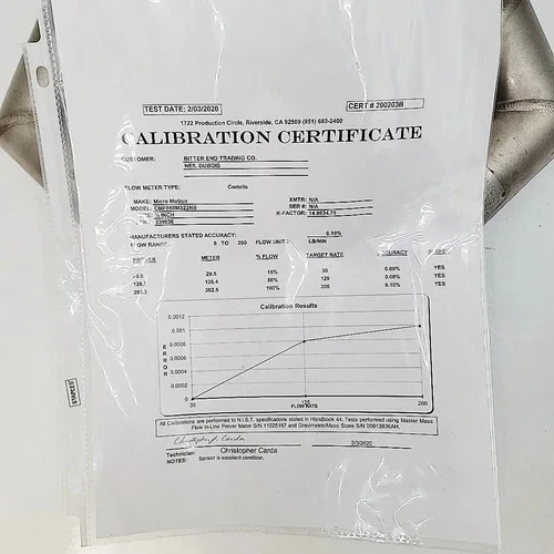 Micro Motion Elite Coriolis Flow and Density Meter CMF050M322NB — product image 10 of 11