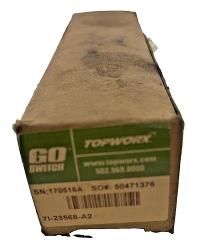 TopWorx GO Switch 71-23568-A2 Industrial Limit Switch — product image 3 of 6