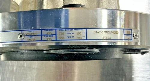 Metso 9180 T-316 3-Inch Flanged Ball Valve with Valvecon V-Series Electric Actuator — product image 4 of 10