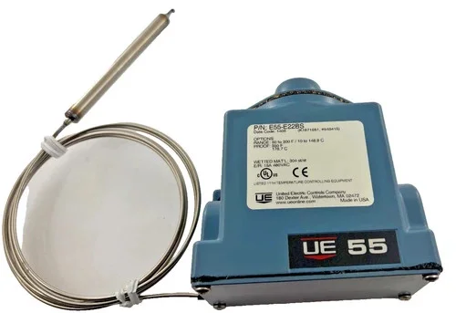 United Electric Controls Type E55 Temperature Switch E55-E22BS — primary product image