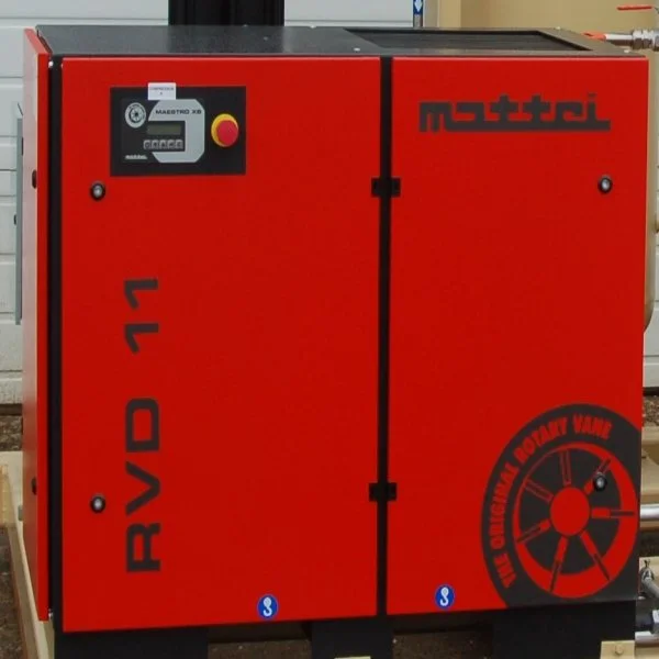 Mattei RVD-11 15 HP Rotary Vane Air Compressor — primary product image