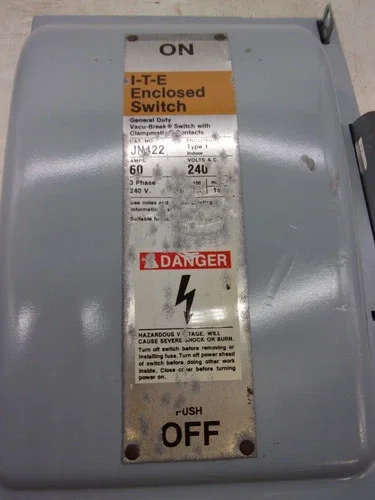 ITE JF422 Fusible Safety Switch, 3-Pole, 60A, 240V, NEMA 1 — product image 2 of 9
