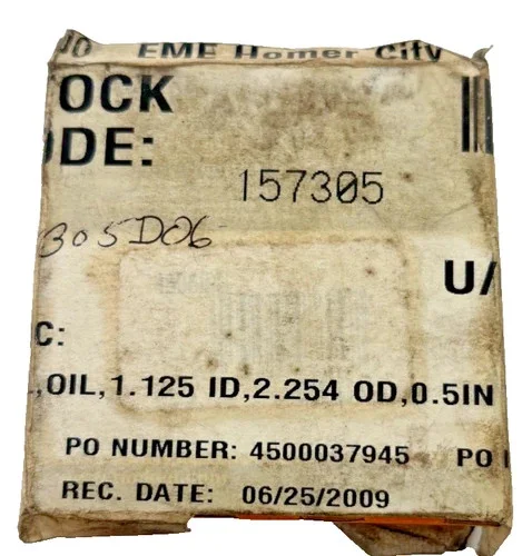 Timken 450604 Oil Seal 1.125 x 2.250 x 0.500 — product image 2 of 5