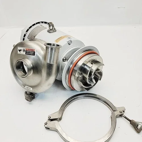 SPX Waukesha Cherry-Burrell 2065 Centrifugal Pump with 7.5 HP Motor — product image 9 of 9