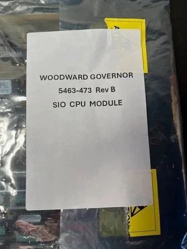 Woodward 5463-473 Rev B SIO CPU Module — product image 2 of 4