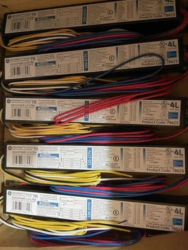 GE UltraMax P-Series T8 High-Performance Electronic Ballast GE432MAXP-L/ULTRA (Box of 10) — primary product image
