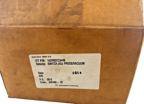 ITT Neo-Dyn Adjustable Pressure Switch 142P82CC3448 — product image 2 of 8