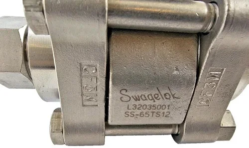 Swagelok Stainless Steel Trunnion Ball Valve SS-65TS12 — product image 11 of 11