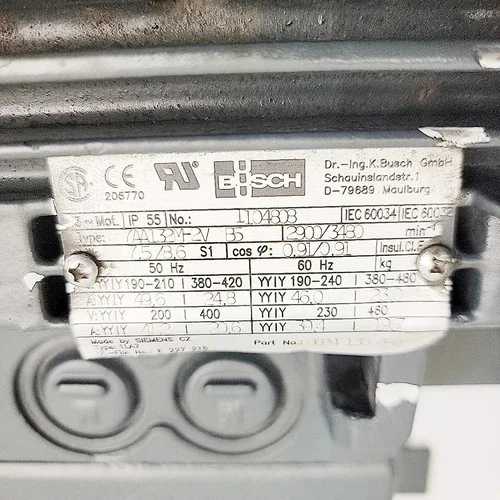 Busch COBRA NC 0400 B LZ1 VXRZ Dry Screw Vacuum Pump — product image 7 of 9