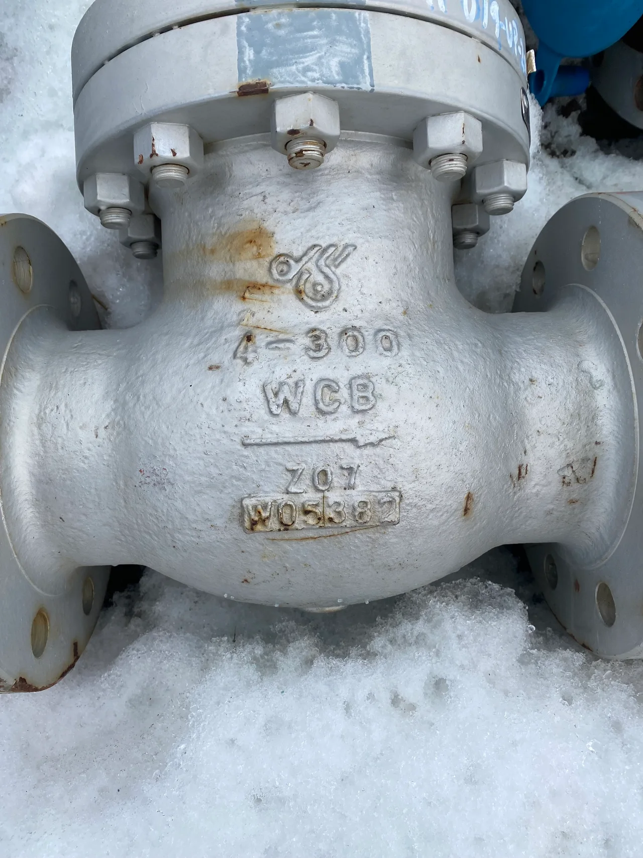 ZY-Tech FIG 141U-N 4 Inch Class 300 Cast Steel Globe Valve — product image 2 of 5