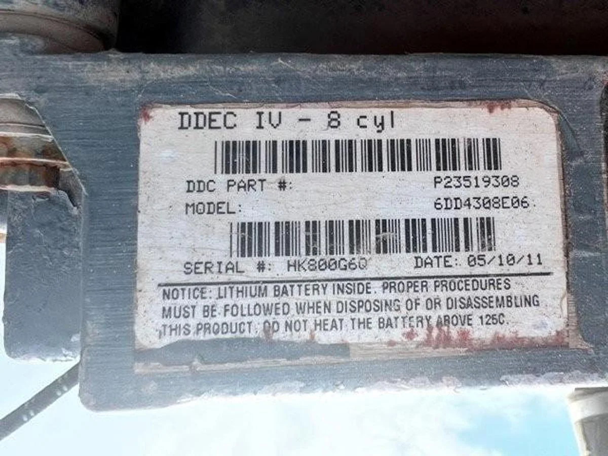 MTU Detroit Diesel 16V2000 M36 R1637M36 Diesel Engine with Radiator Skid — product image 6 of 6
