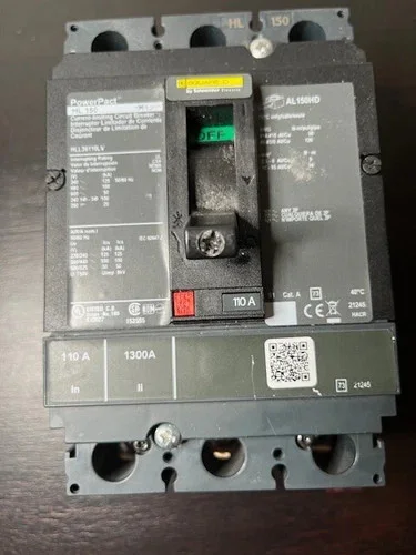 Square D HLL36110LV PowerPact H Circuit Breaker 110A 600VAC 3P — product image 2 of 6