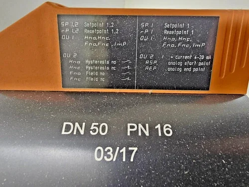 IFM Electronic SD2001 Compressed Air Meter DN50 PN16 — product image 7 of 8