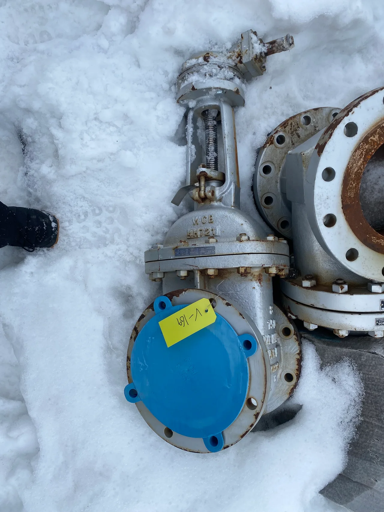 Neway 8-Inch Class 150 Carbon Steel Gate Valve — primary product image
