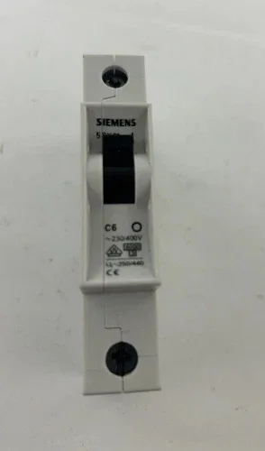 Siemens 5SX2106-7 Miniature Circuit Breaker 6A — product image 4 of 4