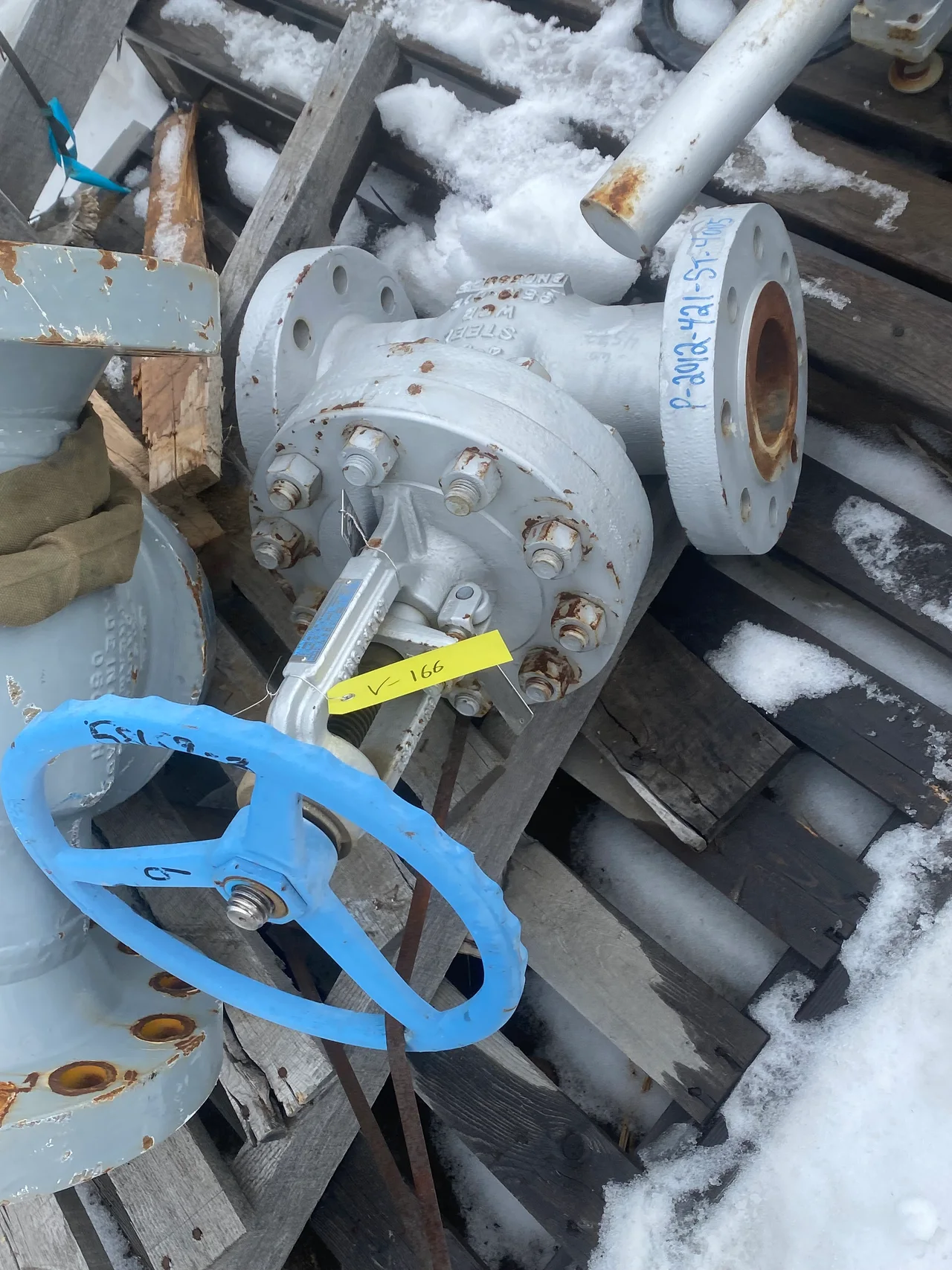 Velan 4" Class 600 Forged Steel Gate Valve F12-2064C-02TS — product image 4 of 4