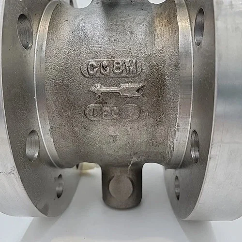 Fisher 4" V300 Vee-Ball Rotary Control Valve Body CG8M — product image 5 of 15