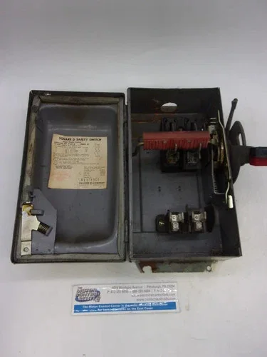 Square D H261A Heavy Duty Safety Switch 30A 2P Fusible 600V NEMA 1 — product image 2 of 8