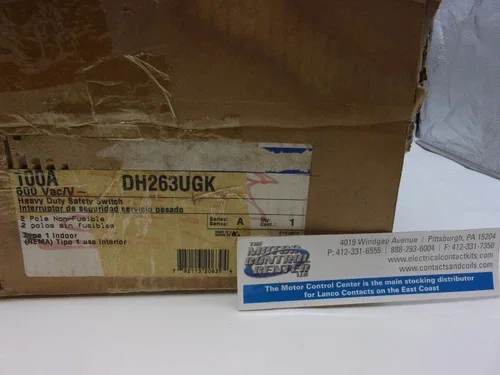 Eaton Cutler-Hammer DH263UGK Heavy Duty Safety Switch — primary product image