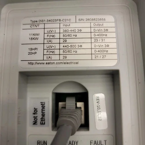 Eaton Enclosed DG1 Drive EGS0214D111AA0000 15HP — product image 6 of 12