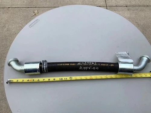 Caterpillar XT-3ES Hydraulic Hose Assembly 1E0736 with 45-Degree Elbows, 28 Inches — primary product image