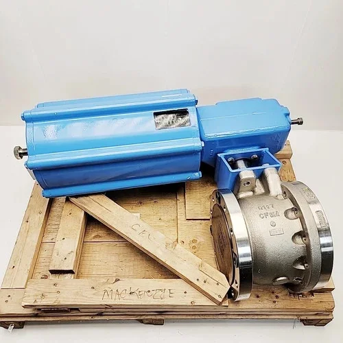 Neles 8" CL-300 Ball Valve 730SB713600WTT2 with B1JU20/70L Actuator — product image 3 of 8