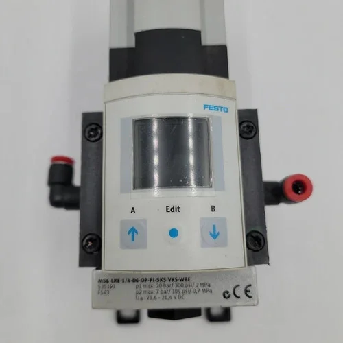 Festo Digital Pressure Control Unit MS6-LRE-1/4-D6-OP-PI-SK5-VK5-WBE — product image 7 of 9