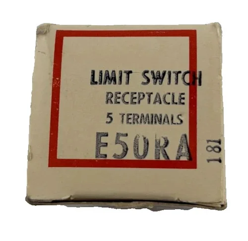 Cutler-Hammer E50RA Limit Switch Receptacle — primary product image