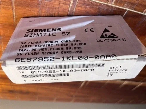 Siemens Simatic S7 Flash Memory Card 6ES7952-1KL00-0AA0 2MB — product image 3 of 4