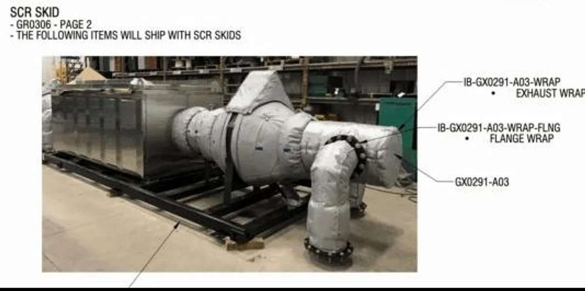 Girtz SCR Urea Skid GR0306 for 4000kW Diesel Engine — primary product image